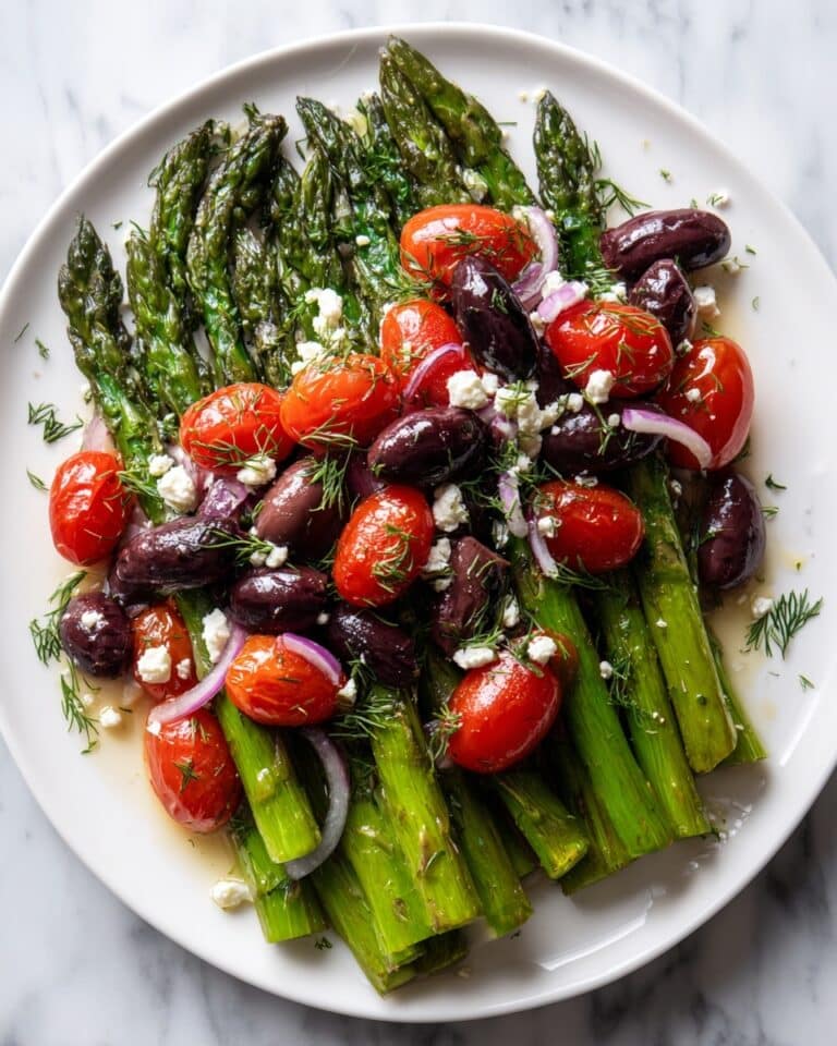 Fresh Asparagus Tomato Salad with Lemon-Herb Vinaigrette Recipe