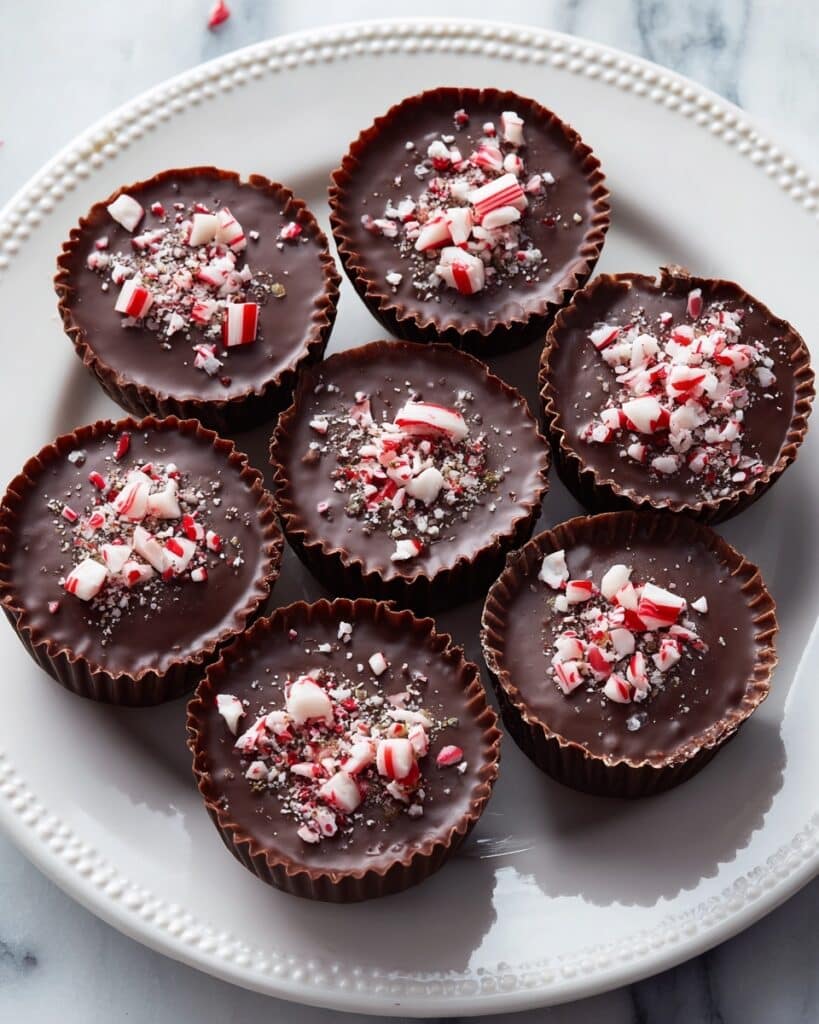 Easy Quick Peppermint Chocolate Treats Recipe