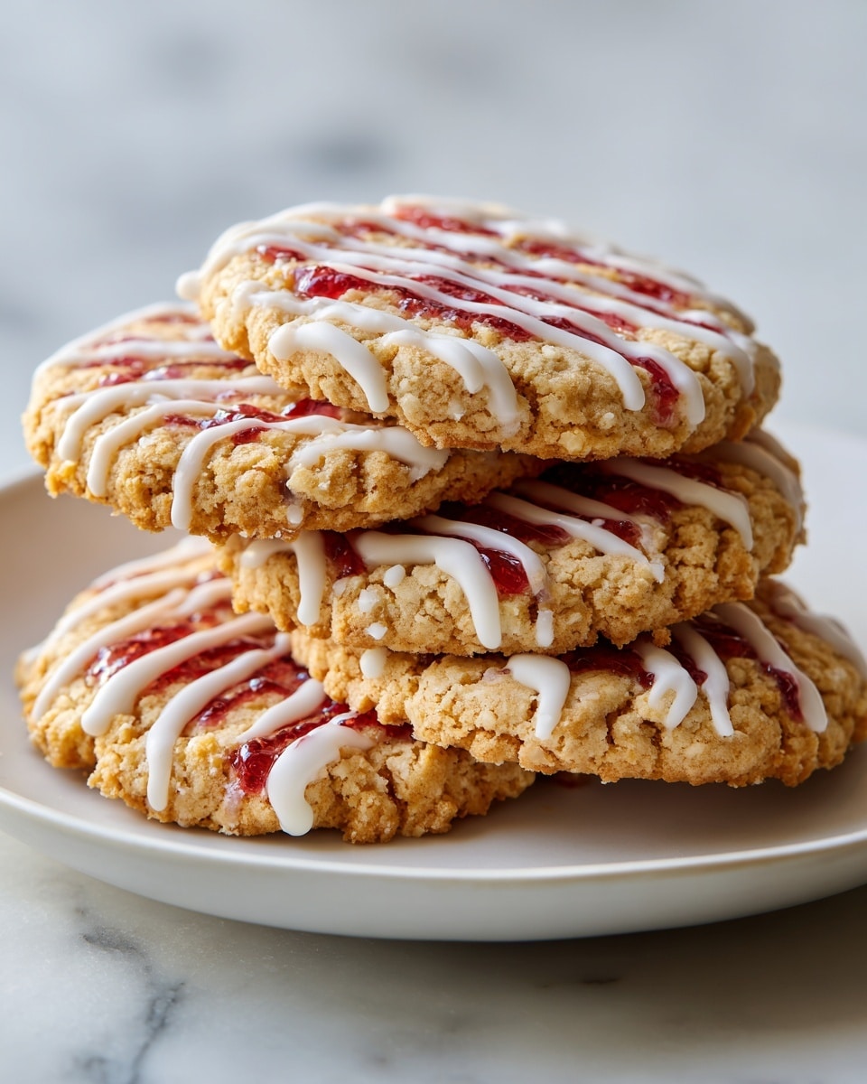 Ultimate Soft Strawberry Cheesecake Cookies with Homemade Jam Swirl Recipe