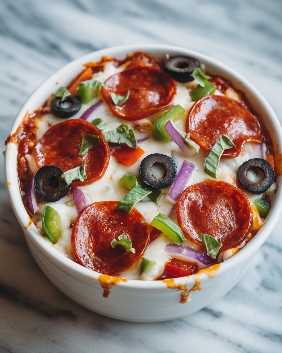 Easy High-Protein Cottage Cheese Pizza Bowl Recipe