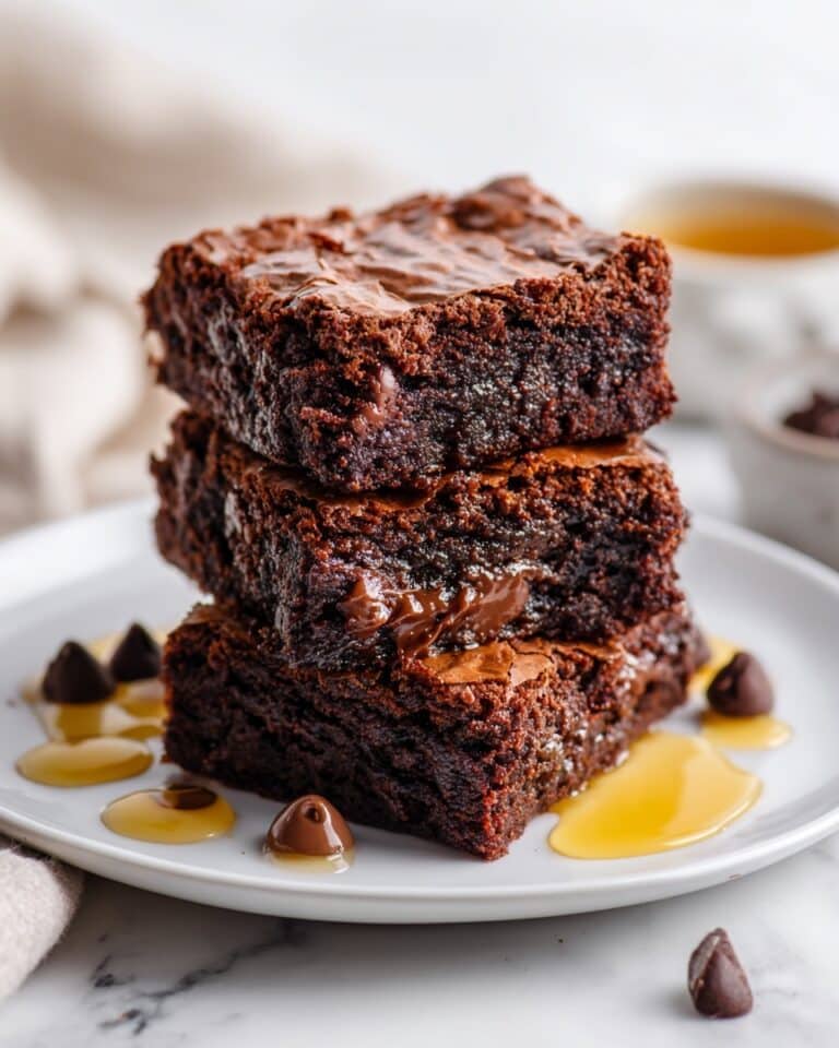 Protein Cottage Cheese Flourless Brownies Recipe