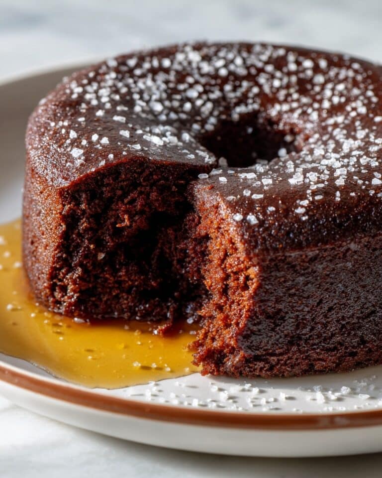 5 Ingredient Dark Chocolate Olive Oil Cake Recipe