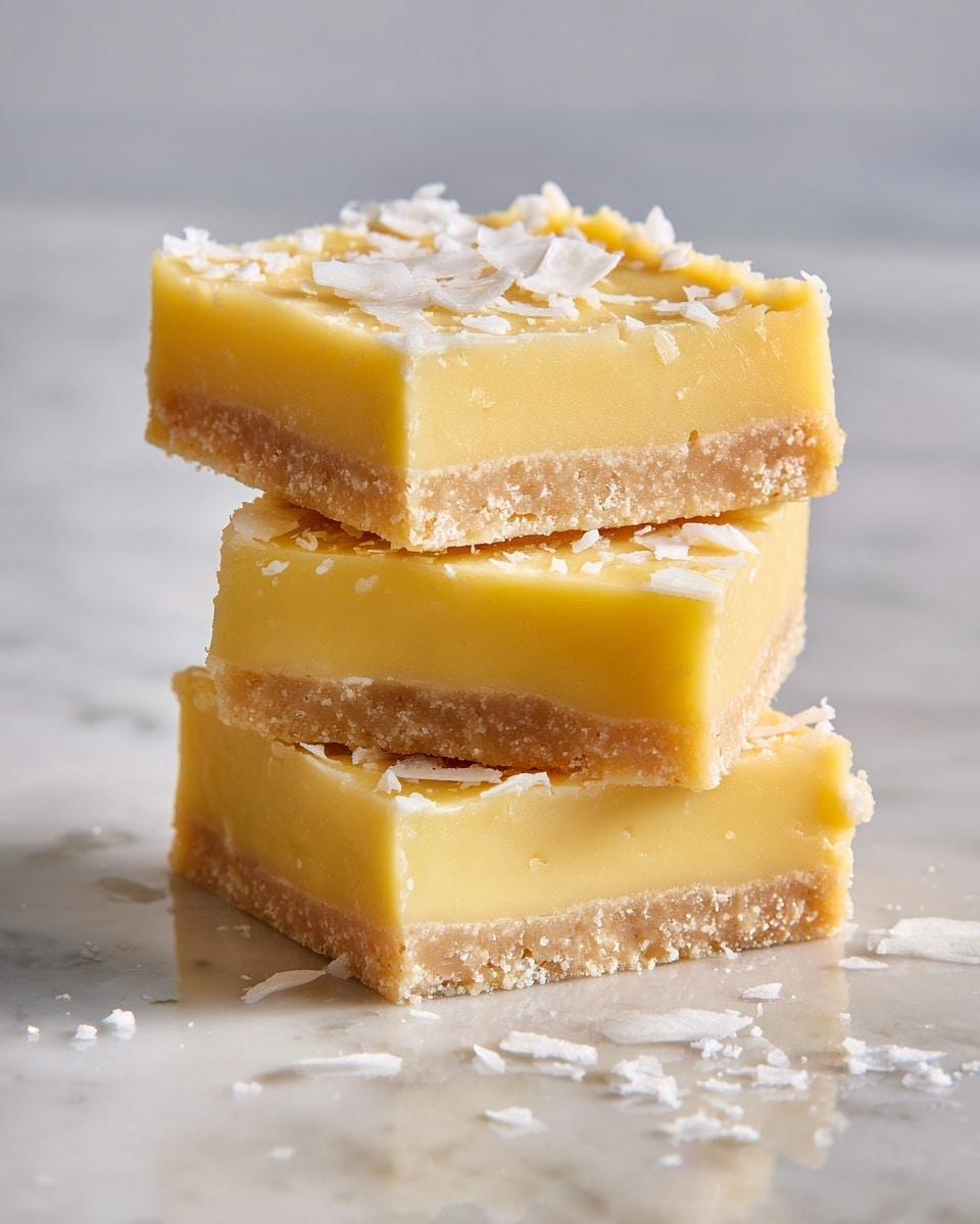 The image shows three rectangular bars stacked unevenly on top of each other, each bar has a smooth creamy yellow layer and a light beige bottom layer with a slightly crumbly texture. The top bar has thin white flakes scattered on its surface. The bars rest on a white marbled surface that gives a clean, bright background. The lighting highlights the smooth and crumbly textures clearly. photo taken with an iphone --ar 4:5 --v 7