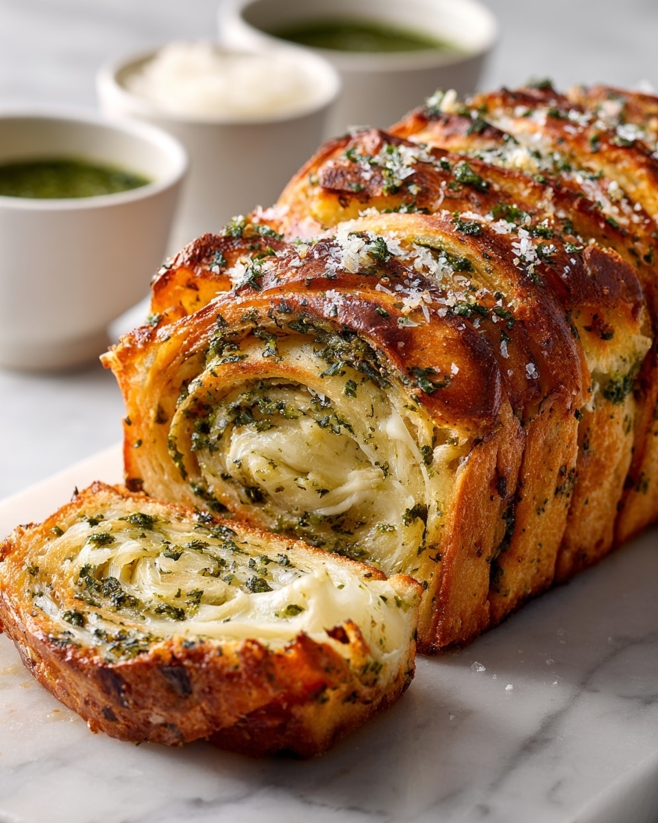 Garlic and Herb Braid Bread Recipe