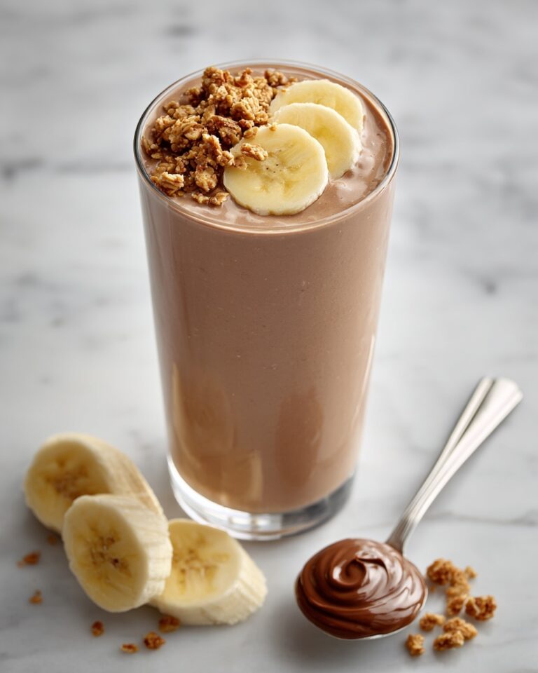 Chocolate Peanut Butter Smoothie Recipe