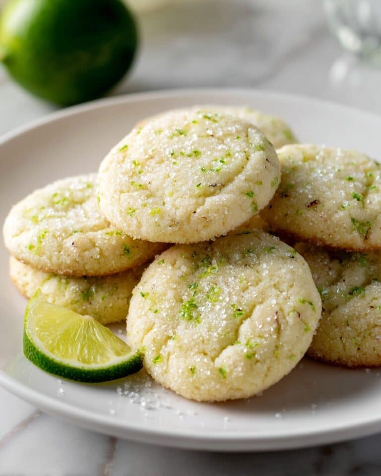 Lime Sugar Cookies Recipe