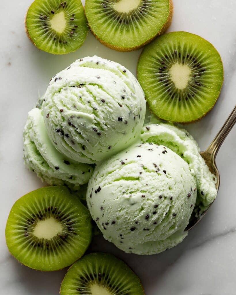 Fresh Kiwi Sorbet Recipe